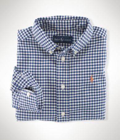 Ralph Lauren Childrenswear 2T-7 Gingham Blake Shirt