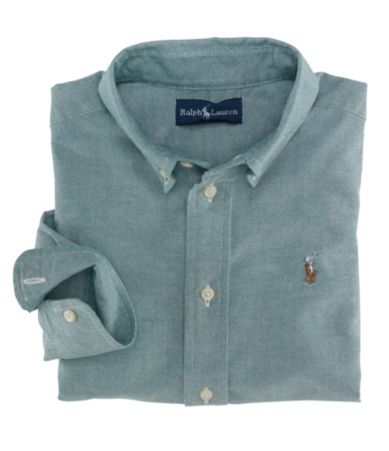 Ralph Lauren Childrenswear 2T-7 Long-Sleeve Blake Shirt