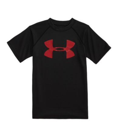 Under Armour 8-20 Big Logo Tech Tee