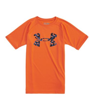 Under Armour 8-20 Big Logo Tech Tee