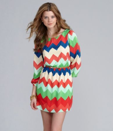 GB Chevron Dress