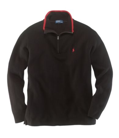 Ralph Lauren Childrenswear 2T-7 French Rib Half-Zip Sweatshirt