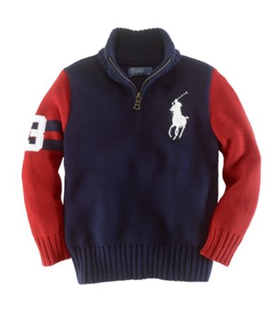 Ralph Lauren Childrenswear 2T-7 Colorblock Sweater