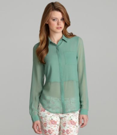 GB Split-Tail Blouse