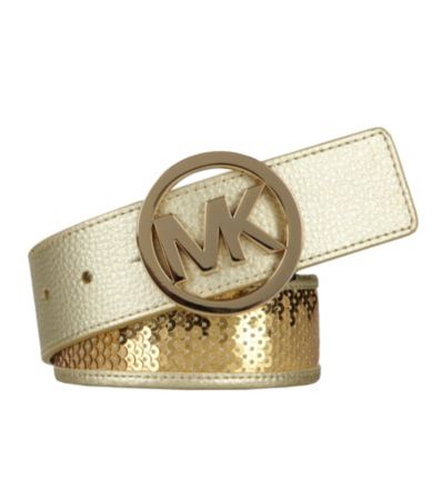 Michael Kors Sequin Inlay Belt