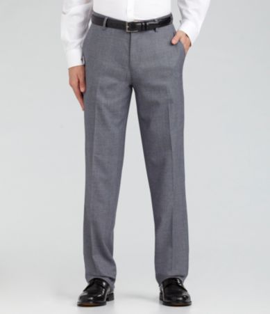 Murano Flat Front Large Plaid Pants