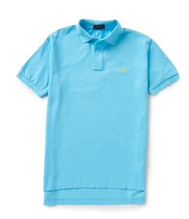 Polo Ralph Lauren Big & Tall Classic-Fit Short-Sleeved Cotton Mesh Polo ...