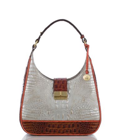 Brahmin Tri-Color Collection Quinn Hobo Bag
