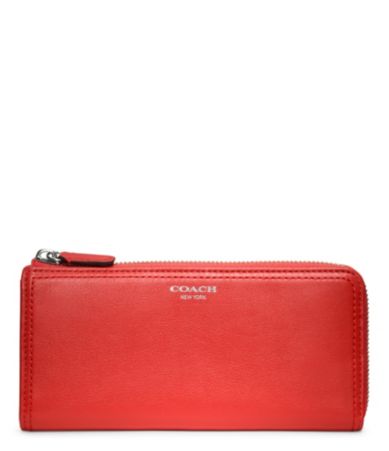 COACH LEGACY LEATHER SLIM ZIP