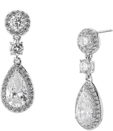 Nadri Multi Cubic Zirconia Drop Earrings | Dillards