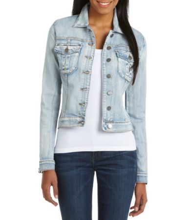 Kut from the kloth amelia denim jacket dillards