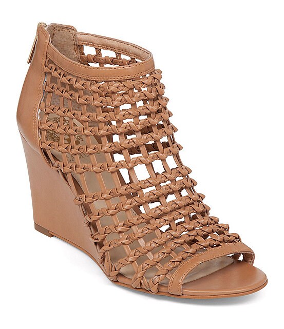 Vince Camuto Xya Caged Wedge Sandals | Dillards