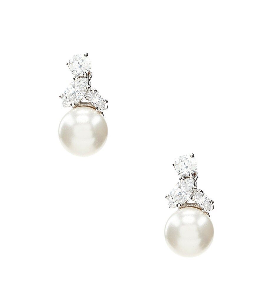 Nadri Small Pearl Drop Earrings | Dillards