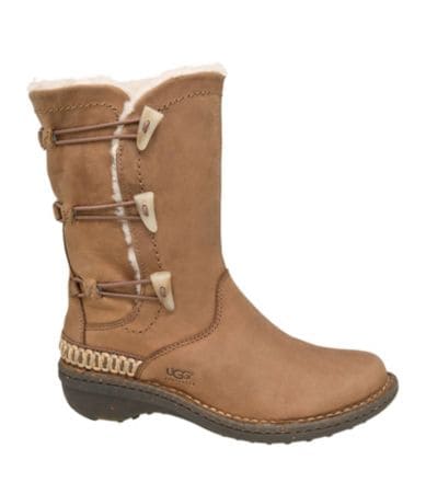 UGG® Kona Elastic Toggle Leather Boots | Dillards
