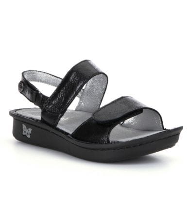 Alegria Verona Double Banded Leather Sandals | Dillards