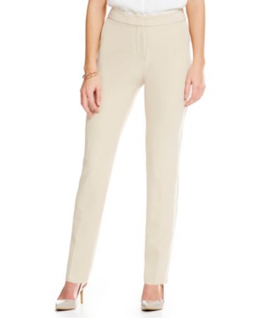 Investments Petites the 5TH AVE fit Slim-Leg Pant | Dillards