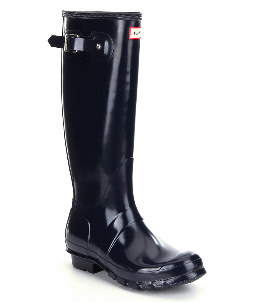 Hunter Women´s Original Tall Gloss Rain Boots | Dillards