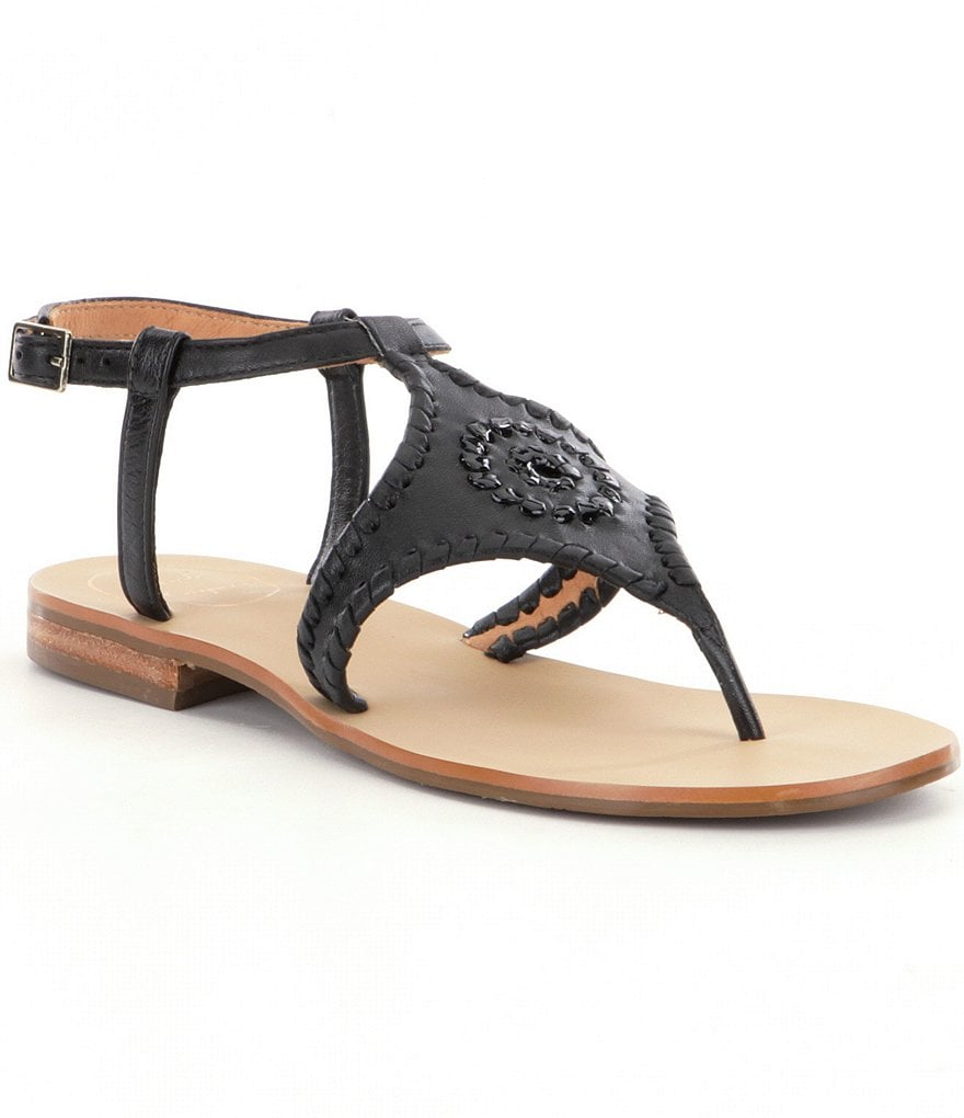 Jack Rogers Maci Flat Thong Sandals | Dillards
