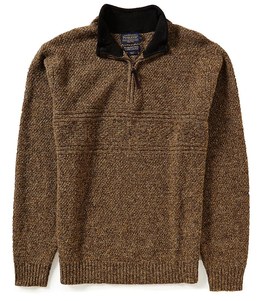 Pendleton Shetland Half-Zip Pullover | Dillards