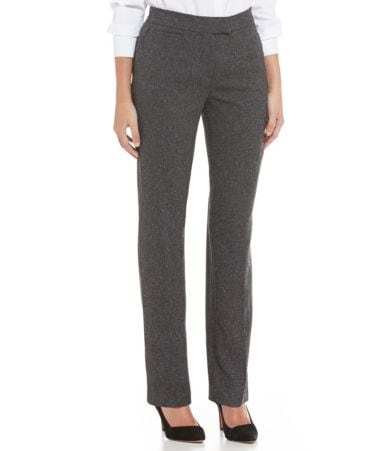 Investments Petite the 5TH AVE fit Modern Straight-Leg Pants | Dillards