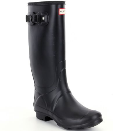 Hunter Original Huntress Matte Wide Calf Rain Boots | Dillards