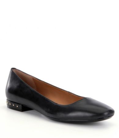 Calvin Klein Fridelle Slip-On Leather Flats | Dillards