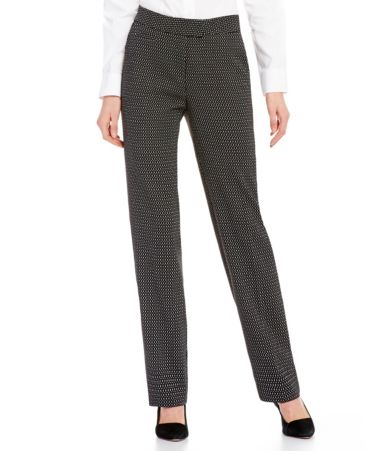 Investments Petite the 5TH AVE fit Modern Straight-Leg Pant | Dillards