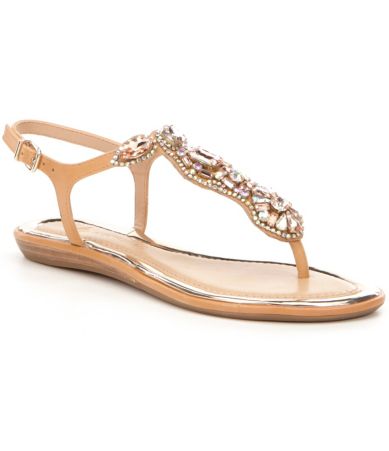Antonio Melani Arianah Jeweled Sandals | Dillards