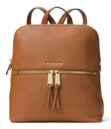 MICHAEL Michael Kors Rhea Slim Zip Backpack | Dillards
