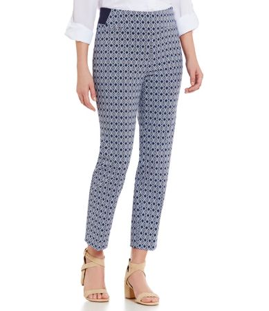 Investments Petites the PARK AVE fit Ankle Pants | Dillards