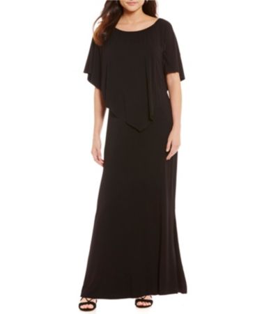 Chelsea & Theodore Popover Maxi Dress | Dillards