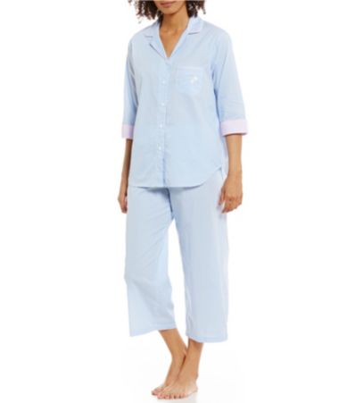 Miss Elaine Striped Pajamas | Dillards