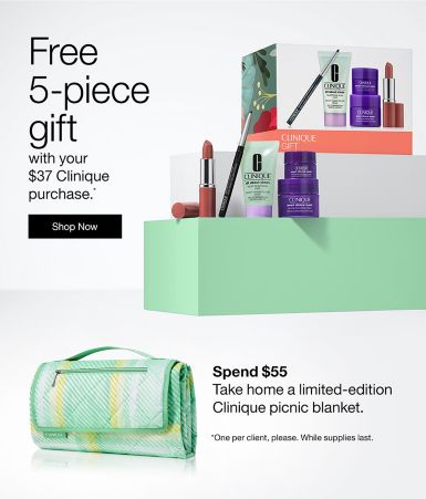 Clinique - Glow On The Glow Skincare & Makeup Gift Set 