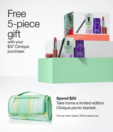 Clinique - Free 5-piece Gift