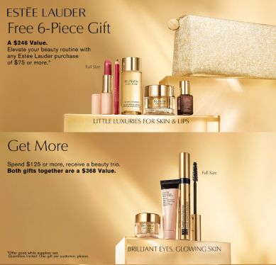 Free 6-Piece Gift - With Any $75 or more Estée Lauder Purchase