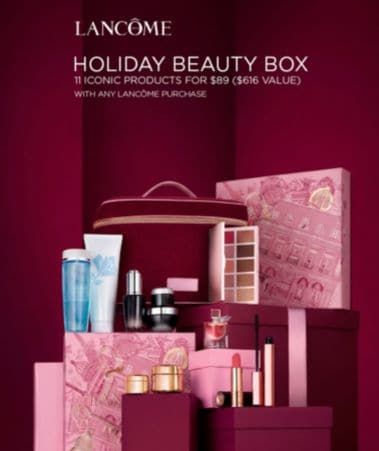 Shop Lancome - Holiday Beauty Box