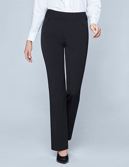 New York & Company Womens Black Dress Pants Size 6 Average 30x31 RN#23243