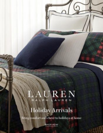 Polo Ralph Lauren Home Holiday Arrivals