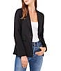 1. STATE Classic Crepe Notch Lapel One Button Blazer - Image 1