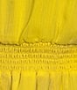 Color:Cyber Yellow - Image 3 - Mock Neck Ruffle Sleeveless Mini Dress