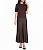 1. STATE Satin High Rise Maxi Skirt - Image 3