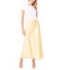 1. STATE Satin High Rise Maxi Skirt - Image 3
