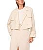 1. STATE Striped Double Breasted Long Sleeve Lapel Jacket,All Products : American Fashion Style Bags On Sale