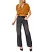 1. STATE V-Neck Cold Shoulder Draped Blouse - Image 3
