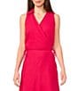 1. STATE Coordinating V-Neck Collared Sleeveless Side Tie Wrap Top,All Products : American Fashion Style Bags On Sale 1. STATE Coordinating V-Neck Collared Sleeveless Side Tie Wrap Top,All Products : American Fashion Style Bags On Sale