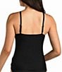 24th & Ocean Solid Cut-Out Scoop Neck Underwire Bra Swim Top & Solid High Waist Splice Swim Bottom - Image 4