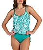 24th & Ocean Solid High Waist Swim Bottom - Image 3