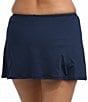 Color:Midnight - Image 2 - Solid Swim Skirt