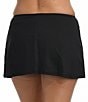 Color:Black - Image 2 - Solid Swim Skirt
