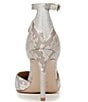 Color:White Snake - Image 3 - 27 EDIT Abilyn Iridescent Snake Print Leather Ankle Strap d'Orsay Pumps